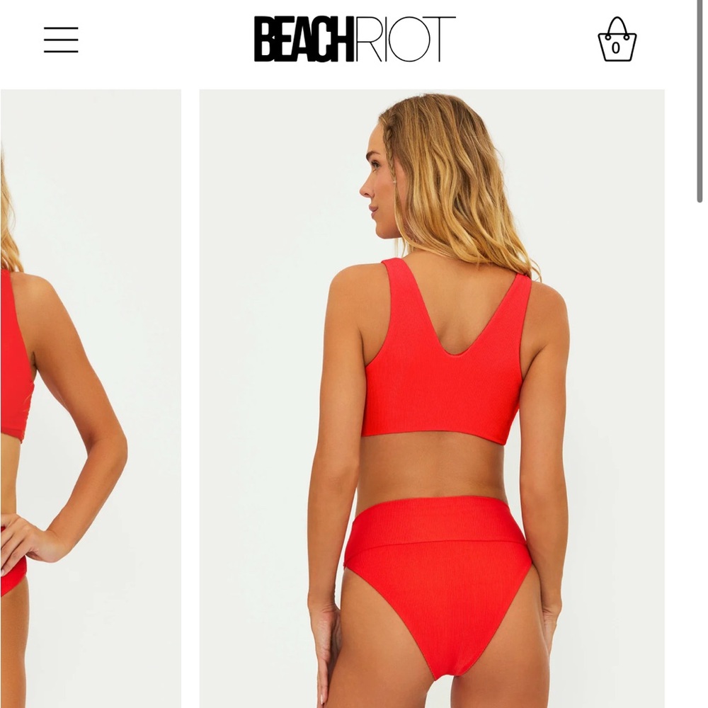 Beach Riot Bikini - Dallas Top & Highway Bottoms - Small